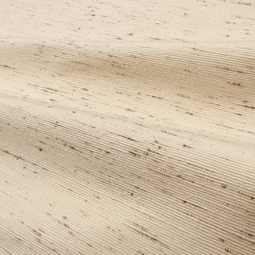 紅花の里工房 「ぜんまい八寸帯」 八寸名古屋帯 生成色＜お仕立て代込＞の画像