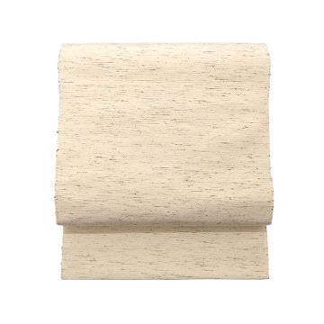 紅花の里工房 「ぜんまい八寸帯」 八寸名古屋帯 生成色＜お仕立て代込＞の画像