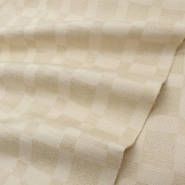 澤井織物「象牙色」千成堂別注 ストール（ショール）の画像