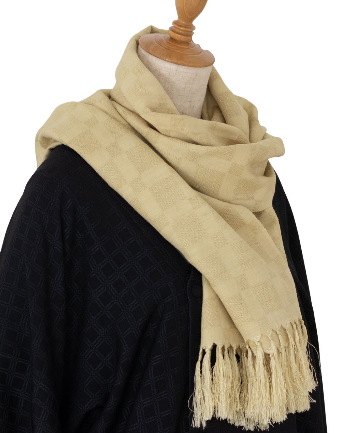 澤井織物「蒸栗色」ストール（ショール）の画像