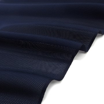 駒絽白着尺（五泉）×千成堂着物店 「三本絽の色無地」濃紺 ＜お仕立て代込＞の画像