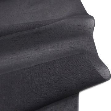 千成堂着物店「生絹平織」すずしの着尺 煤色（茶みがかったグレー系） ＜お仕立て代込＞の画像