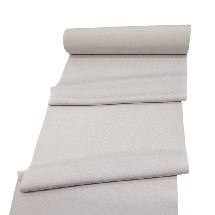 京都丹後の機屋×千成堂着物店 「野蚕白着尺 菱」 白梅鼠（色無地） ＜お仕立て代込＞の画像