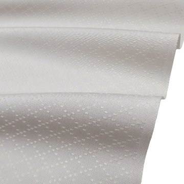 京都丹後の機屋×千成堂着物店 「野蚕白着尺 菱」 白梅鼠（色無地） ＜お仕立て代込＞の画像