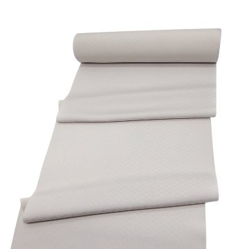 京都丹後の機屋×千成堂着物店 「野蚕白着尺 菱」 白梅鼠（色無地） ＜お仕立て代込＞の画像