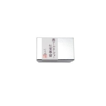 なつ緋 帯留め 「燕 ヌーヴォー七宝帯留ミニ」薄緑 の画像