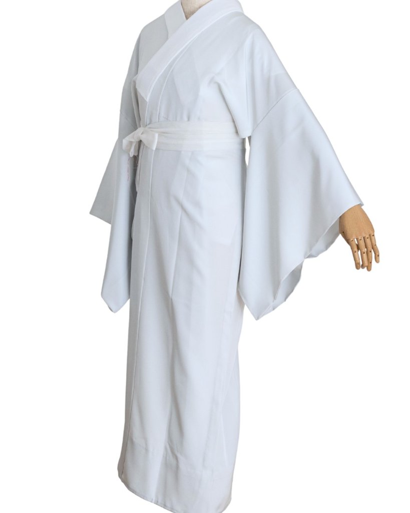 福井鯖江の機屋×千成堂着物店「長襦袢」卯の花色 ＜仕立て上がり・即日発送可＞の画像