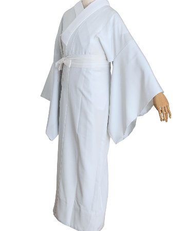 福井鯖江の機屋×千成堂着物店「長襦袢」卯の花色 ＜仕立て上がり・即日発送可＞の画像