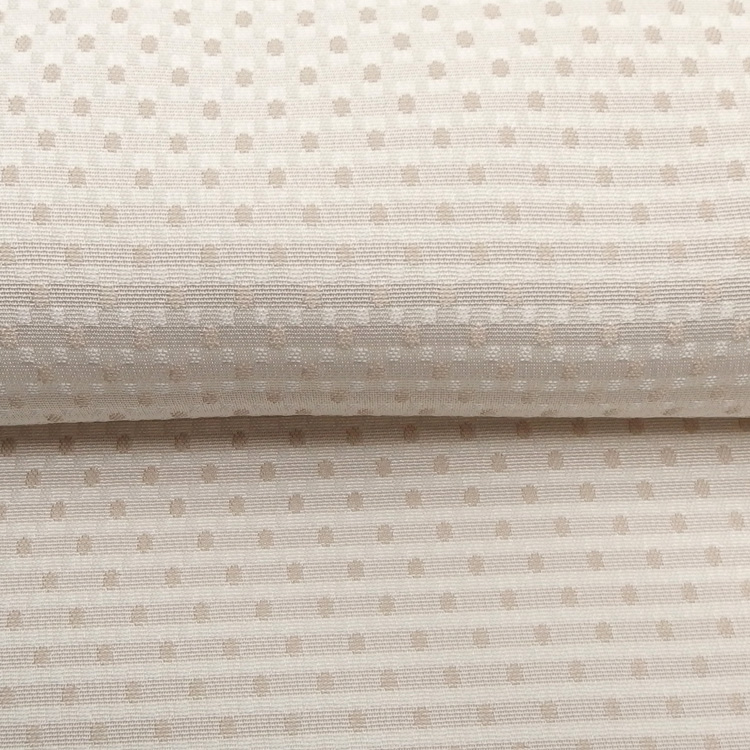 渡敬 帯揚げ 行儀角通し ドット 練色＜即日発送可＞の画像