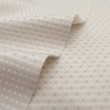 渡敬 帯揚げ 行儀角通し ドット 練色＜即日発送可＞の画像