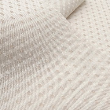 渡敬 帯揚げ 行儀角通し ドット 練色＜即日発送可＞の画像