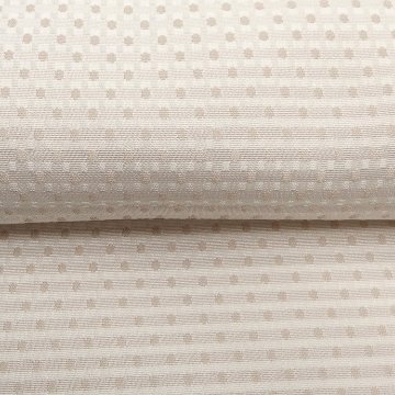 渡敬 帯揚げ 行儀角通し ドット 練色＜即日発送可＞の画像