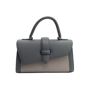 SHOJIFUJITA（ショウジフジタ）「DANCER5 横長 シュリンク×2トーン」 ハンドバッグ の画像