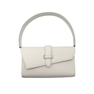 SHOJIFUJITA（ショウジフジタ） 「DANCER POCHE 1 / シュリンク×ホワイト 」 クラッチバッグ / ショルダーバッグ（2種）の画像