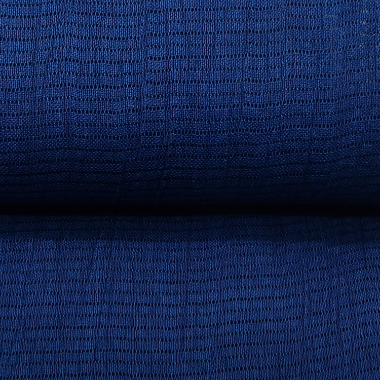 衿秀 麻絽 夏帯揚げ 紺色 無地 ＜即日発送可＞の画像