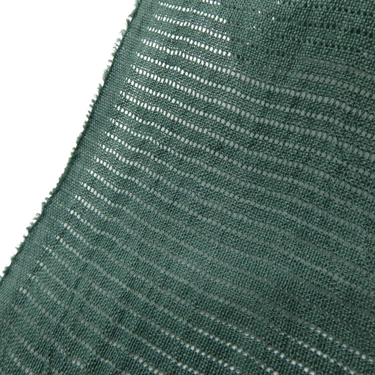 衿秀 麻絽 夏帯揚げ 灰緑 無地 ＜即日発送可＞の画像