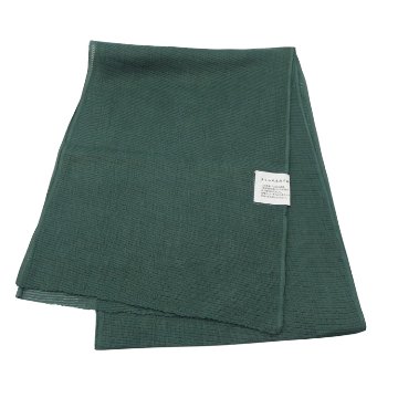 衿秀 麻絽 夏帯揚げ 灰緑 無地 ＜即日発送可＞の画像