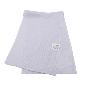 衿秀 麻絽 夏帯揚げ 白菫色 無地 ＜即日発送可＞の画像