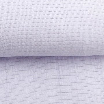 衿秀 麻絽 夏帯揚げ 白菫色 無地 ＜即日発送可＞の画像