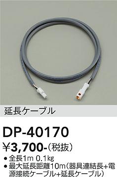 安心のメーカー保証【インボイス対応店】【送料無料】DP-40170 ダイコー 屋外灯 その他屋外灯 ケーブル の画像