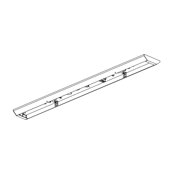 期間限定特価 安心のメーカー保証【インボイス対応店】【送料無料】AH92025L コイズミ ベースライト 一般形 本体のみ LED ランプ別売 Ｈ区分の画像