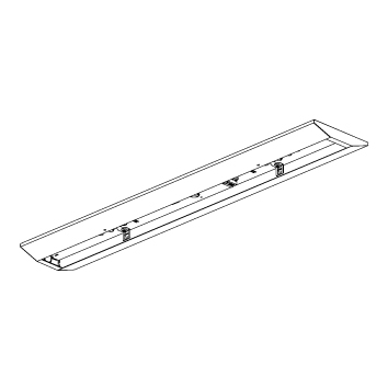 安心のメーカー保証【インボイス対応店】【送料無料】AH92026L コイズミ ベースライト 一般形 本体のみ LED ランプ別売 Ｔ区分の画像