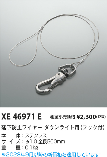 安心のメーカー保証【インボイス対応店】【送料無料】XE46971E コイズミ ダウンライト オプション  Ｔ区分の画像