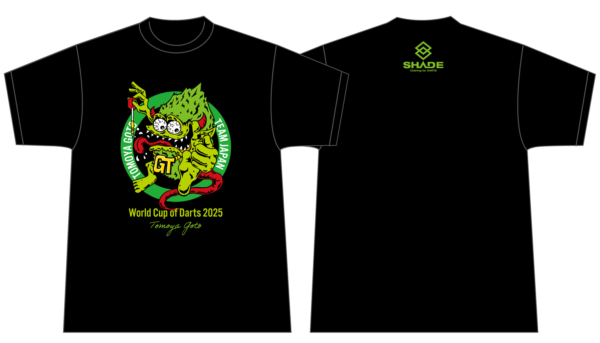 【予約商品】後藤智弥選手PDC応援Tシャツ2025の画像