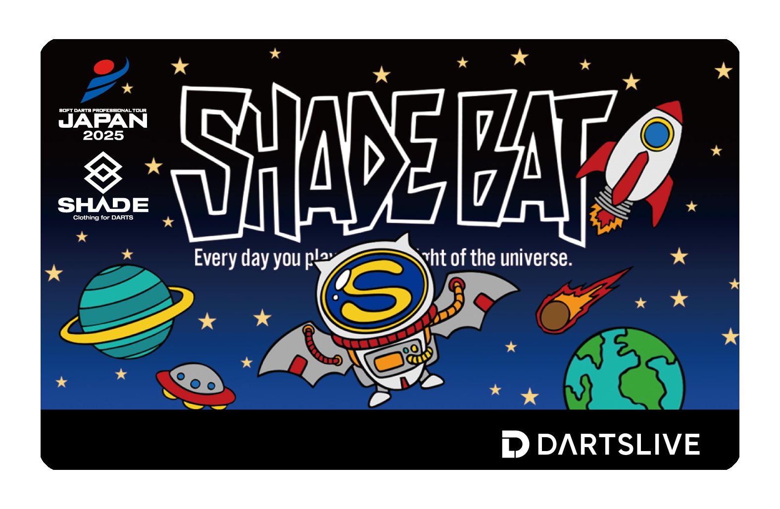 SHADEオフィシャルダーツライブカード2025の画像