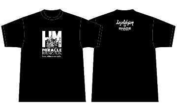 村松治樹＆未来Tシャツ Logolabzion × SHADE ブラックの画像