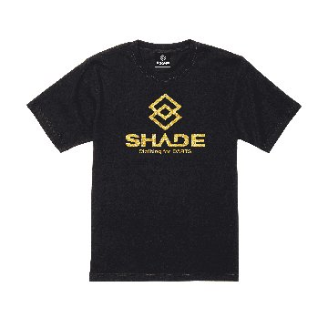 SHADE ブランドロゴＴシャツ　ゴールドラメの画像