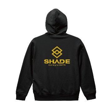 SHADE　ブランドロゴパーカー　ゴールドの画像