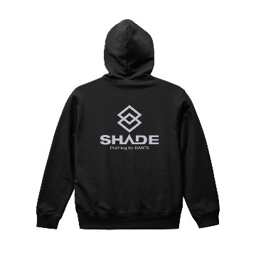 SHADE　ブランドロゴパーカー　シルバーの画像