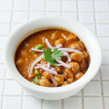 チャナマサラ（ひよこ豆のカリー）の画像