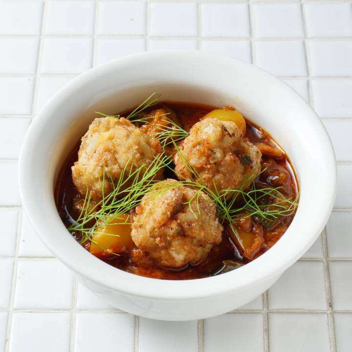 ヴィーガンコフタカリーの画像