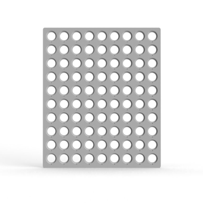 ピンズ 丸型 90面治具 1枚の画像