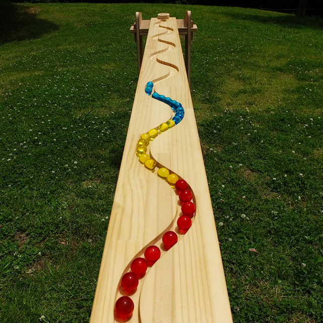 【レンタル専用】 Long SlowP 4m Set （パイン集成材）の画像