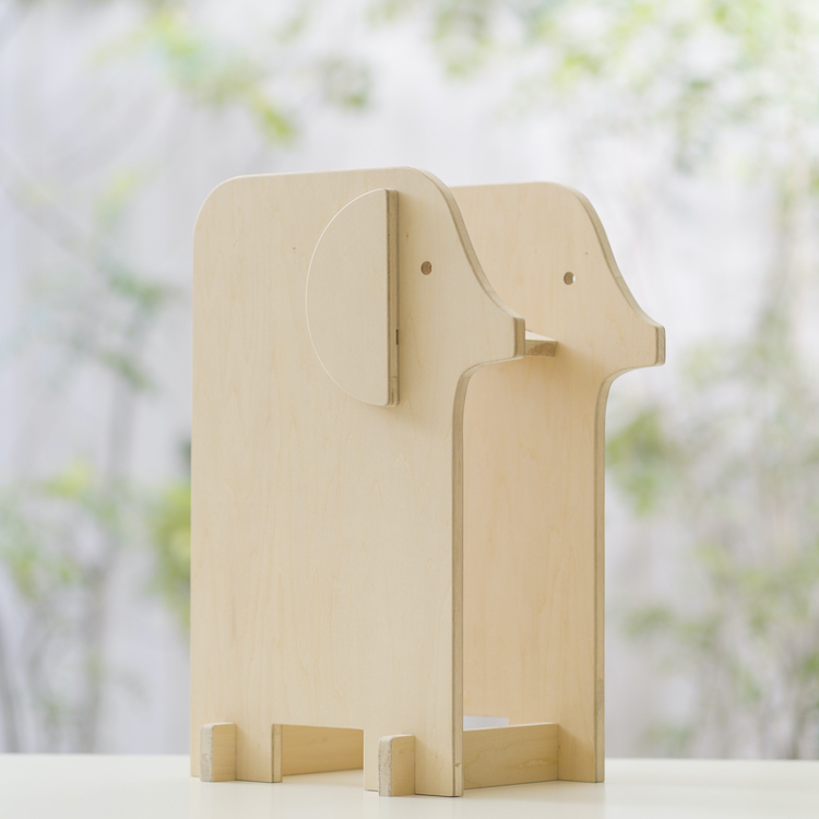 Long SlowP 2m 専用台  ゾウ／組み立て式（シナランバーコア）の画像