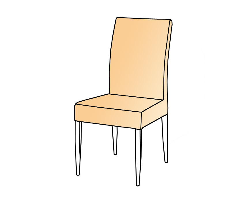 別注　椅子カバー オーダーメイド チェアカバー イスカバー 1人掛け 特注の画像