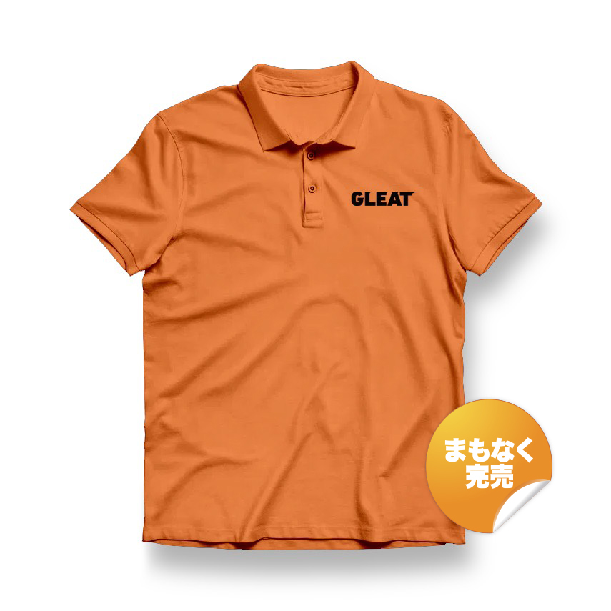 【残り僅か】【カズ・ハヤシカラー】GLEAT LOGO ポロシャツの画像