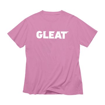 【ラスト1枚!】<パステルカラー>GLEAT LOGO Tシャツ/ PINK 画像