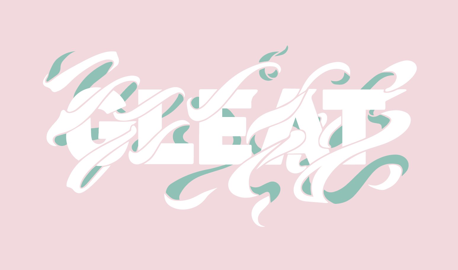【残り僅か】GLEAT 春リボンTシャツ　パステルカラー / ピンク画像