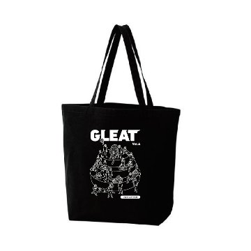 ＼選手イラスト／GLEAT Ver.4 大会記念 ビッグサイズトートバッグ画像