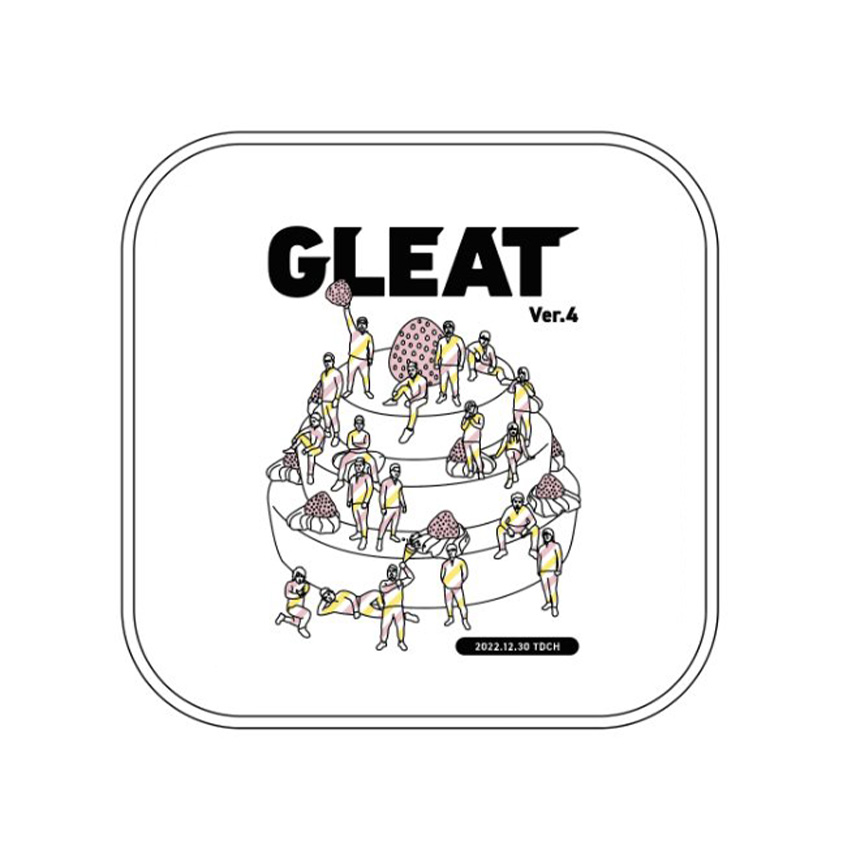 ＼選手イラスト／GLEAT Ver.4 大会記念 ミニタオル画像