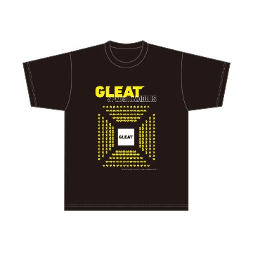 ＼コラボ／GLEAT×SPACE INVADERS Tシャツ① / 黒画像