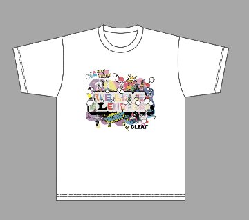 WE LOVE GLEATERS! Ver.2 Tシャツ / 白画像