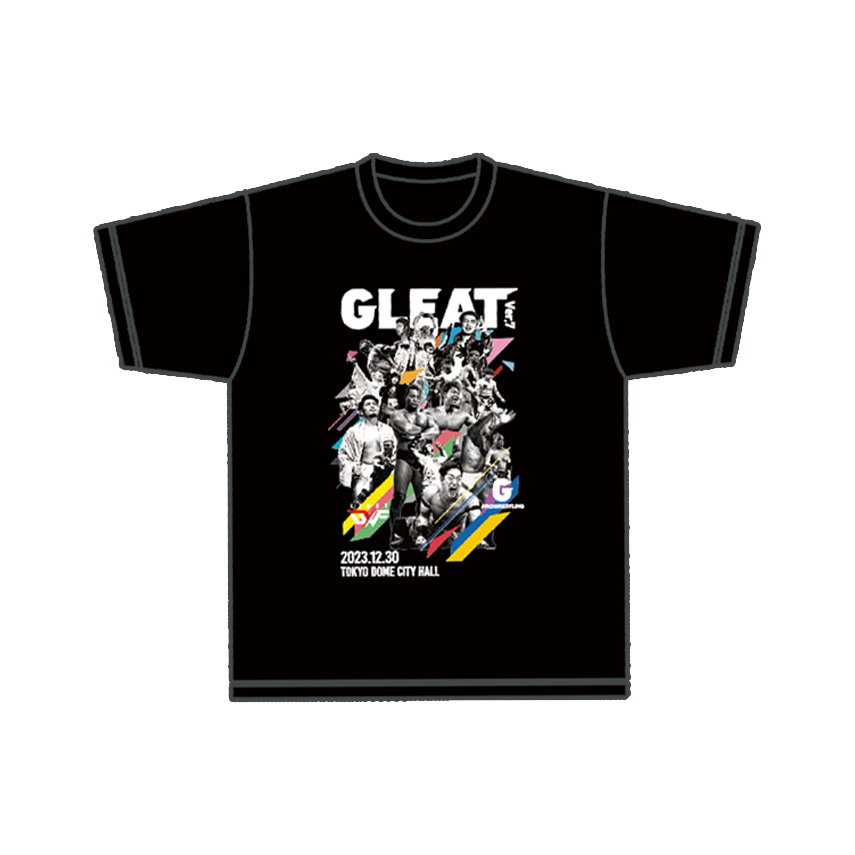 GLEAT Ver.7 大会記念Tシャツ/黒画像