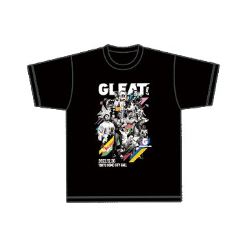 GLEAT Ver.7 大会記念Tシャツ/黒の画像