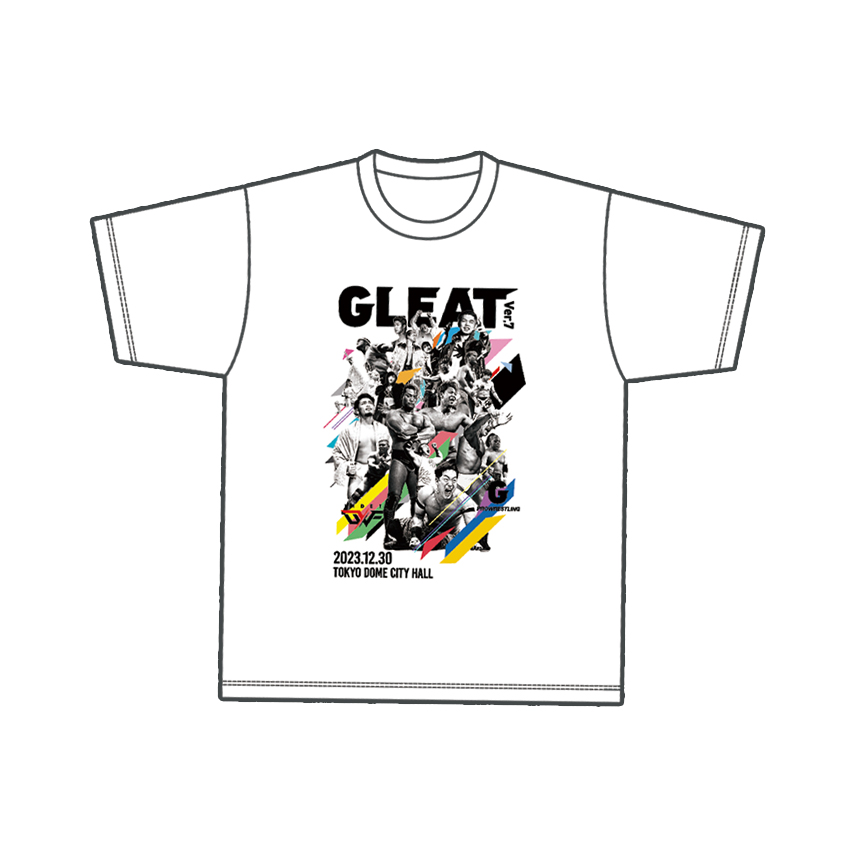 GLEAT Ver.7 大会記念Tシャツ/白画像