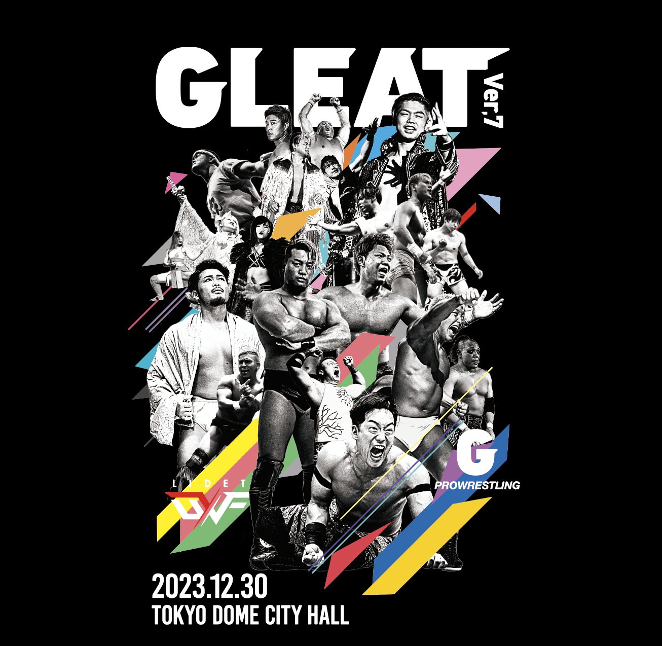 GLEAT Ver.7 大会記念 ポケットレスパーカー / 黒画像